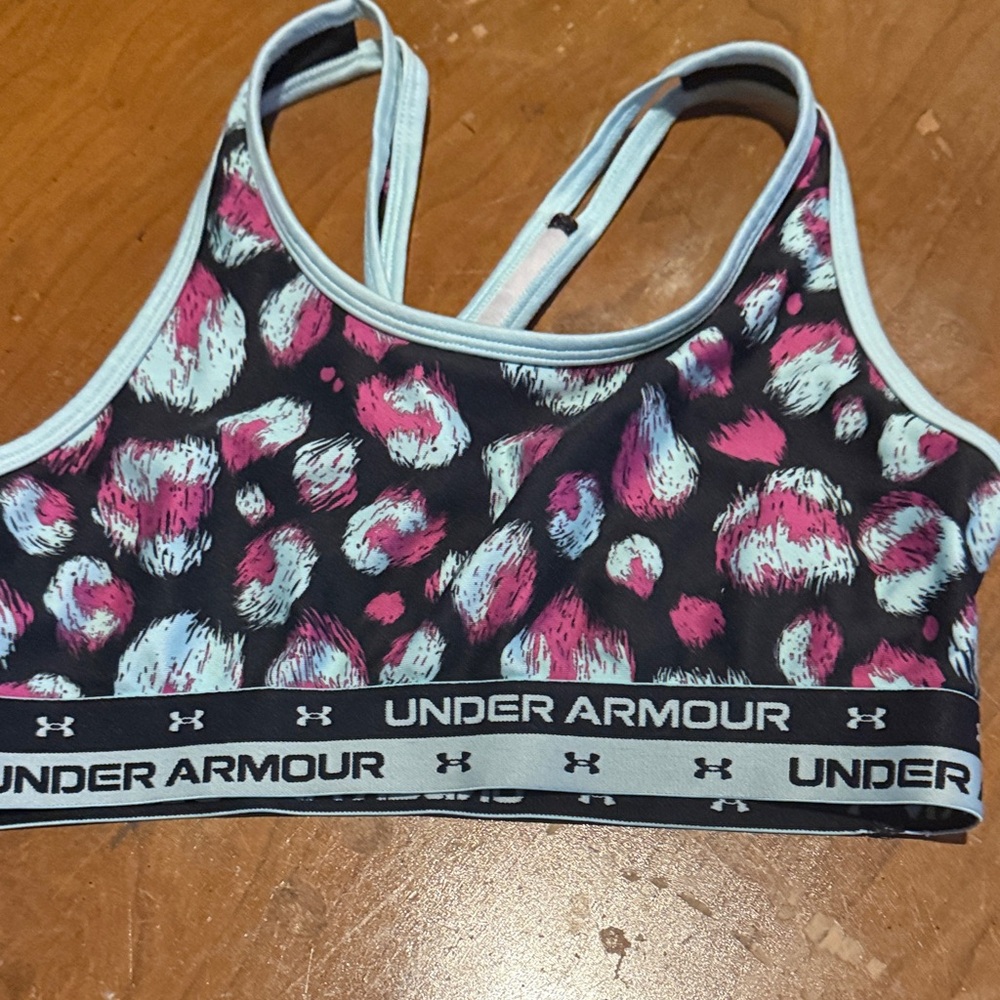 Under Armour Wild Print Sports Bra